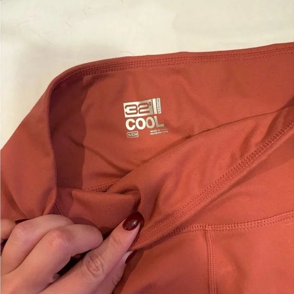 32Cool Leggings Bundle of Two - Blue and Red. Size S - Picture 3 of 3